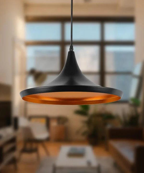 TOM DIXON WIDE PENDANT LIGHT