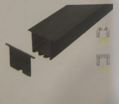 ALUMINIUM ANODISED BLACK PROFILES
