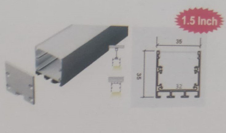 ALUMINIUM ANODISED LED PROFILE