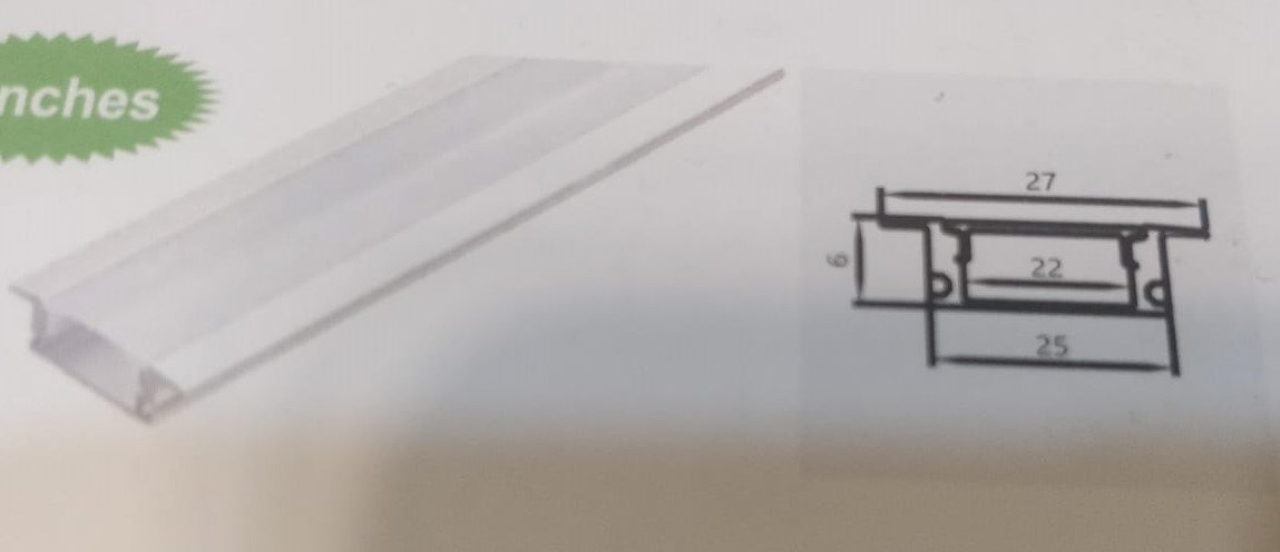 ALUMINIUM ANODISED LED PROFILE