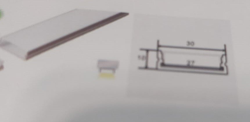 ALUMINIUM ANODISED LED PROFILE